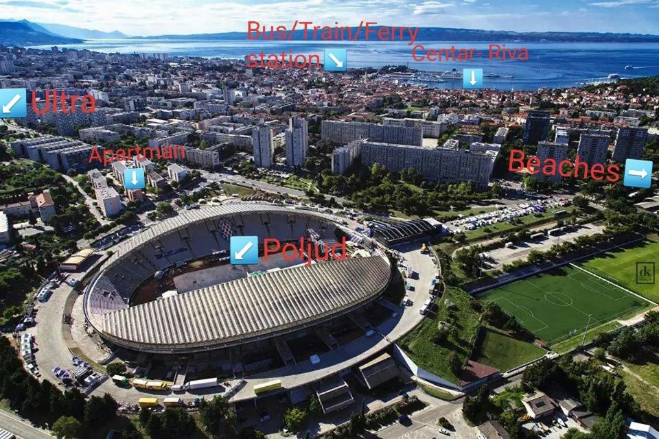Blue Mile Apartman Сплит Екстериор снимка